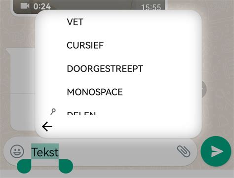 doorgestreept whatsapp|Hoe vet, cursief en doorgestreept te schrijven in WhatsApp